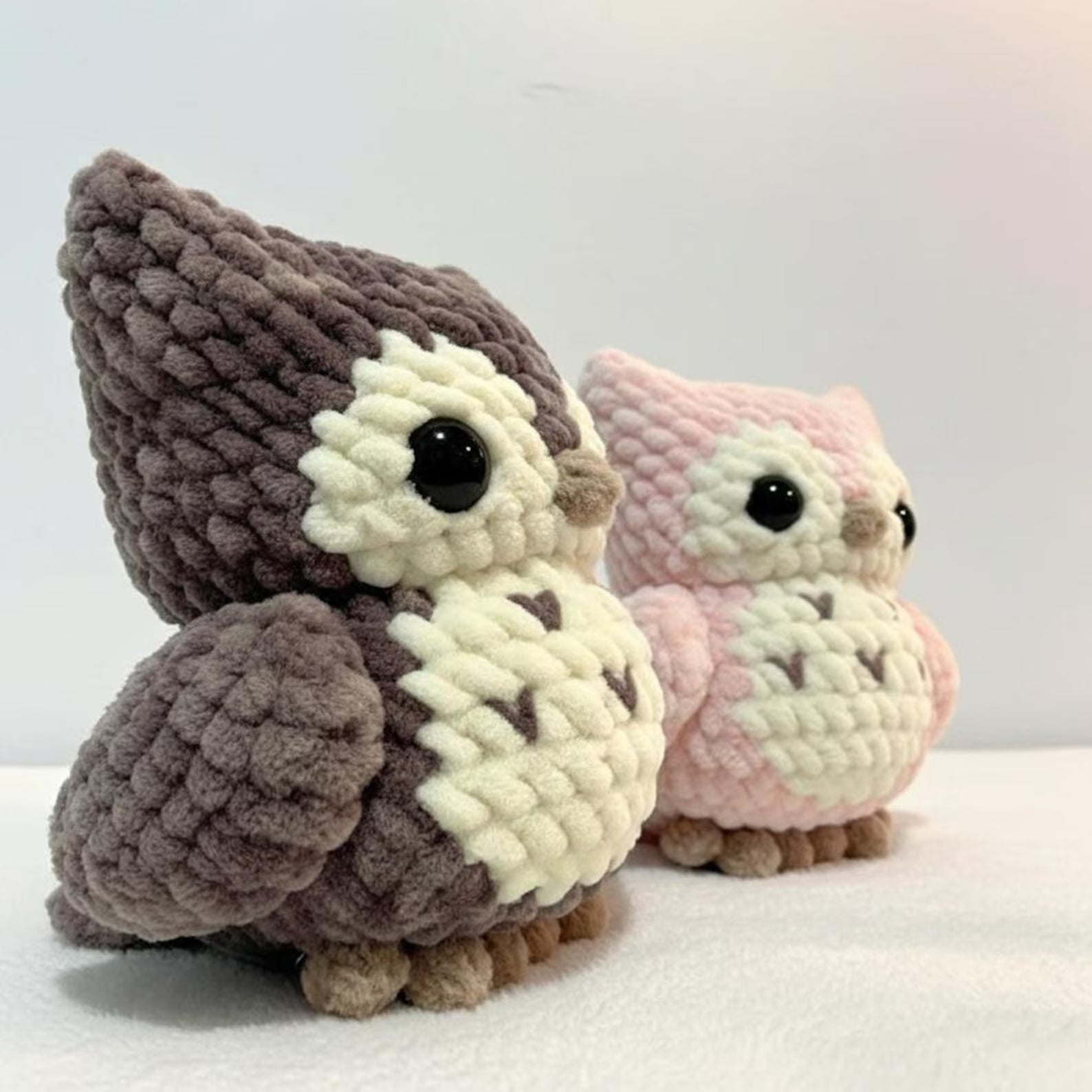 Chubby Owl Crochet Pattern PDF 🦉