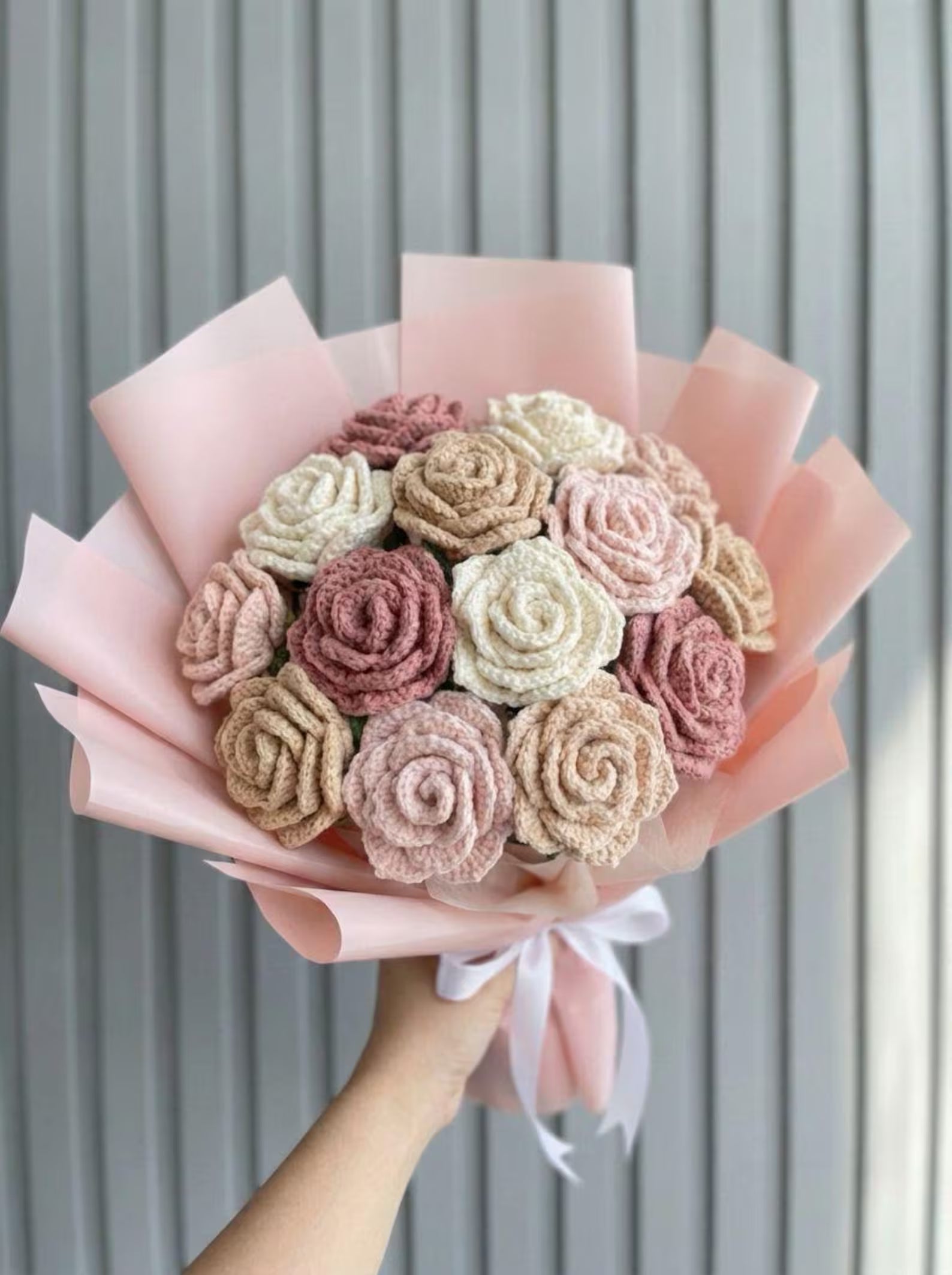 Crochet Flower Bouquet PDF Pattern 🌸