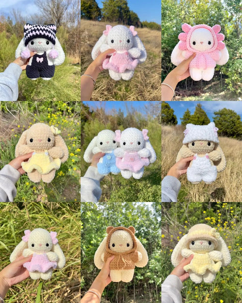 Baby Bunny Crochet Bundle PDF 🐰