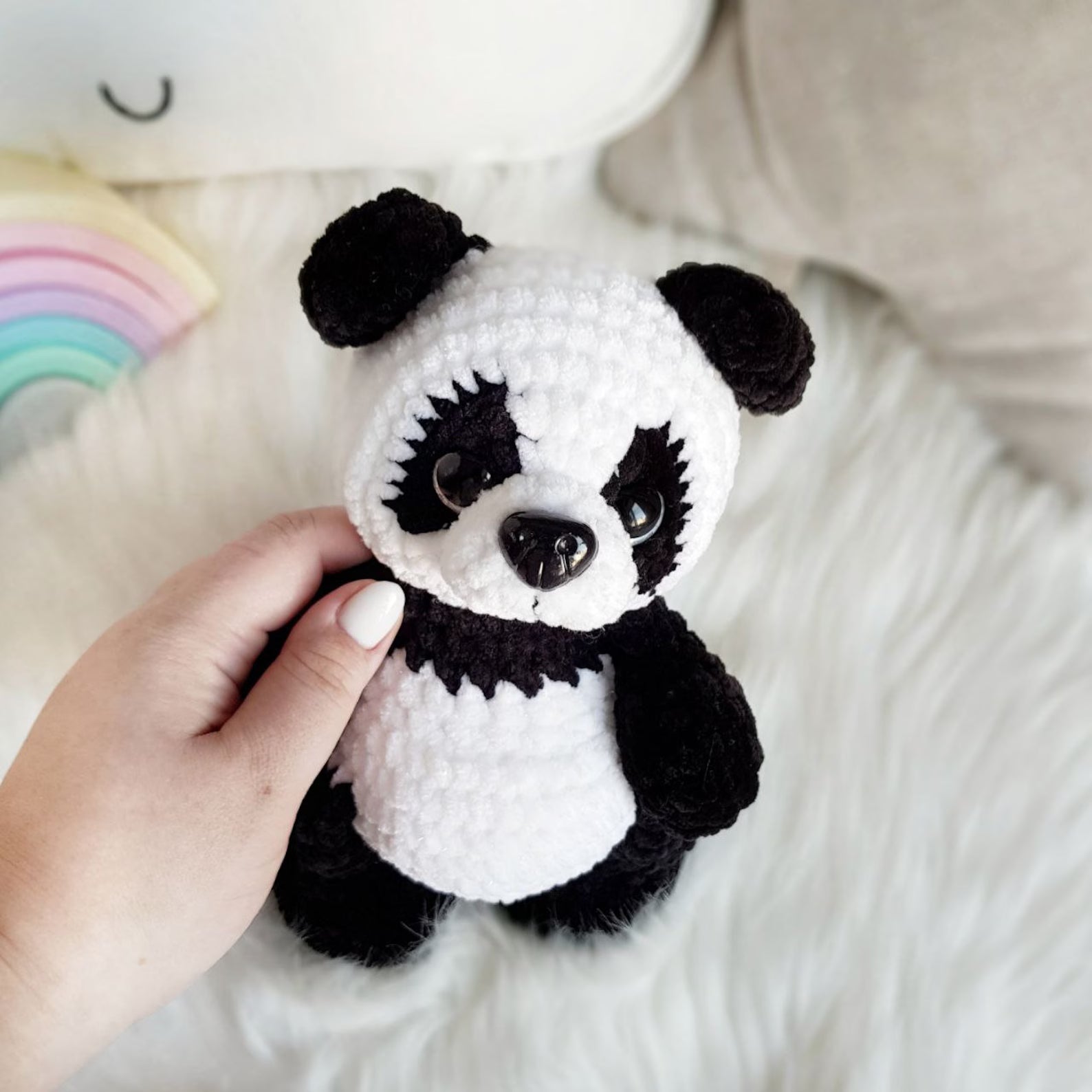 Panda Crochet Pattern PDF 🐼