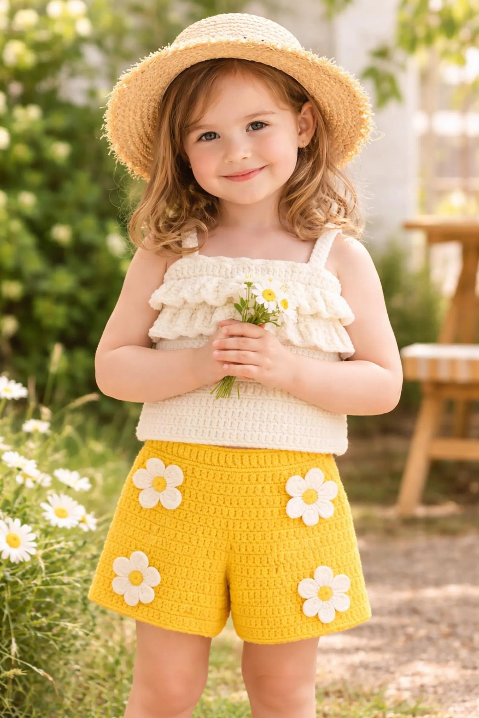 Daisy Summer Set PDF Pattern 🌼