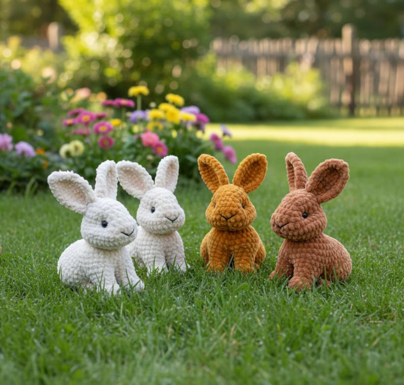 Mini Bunny Crochet Pattern PDF 🐰