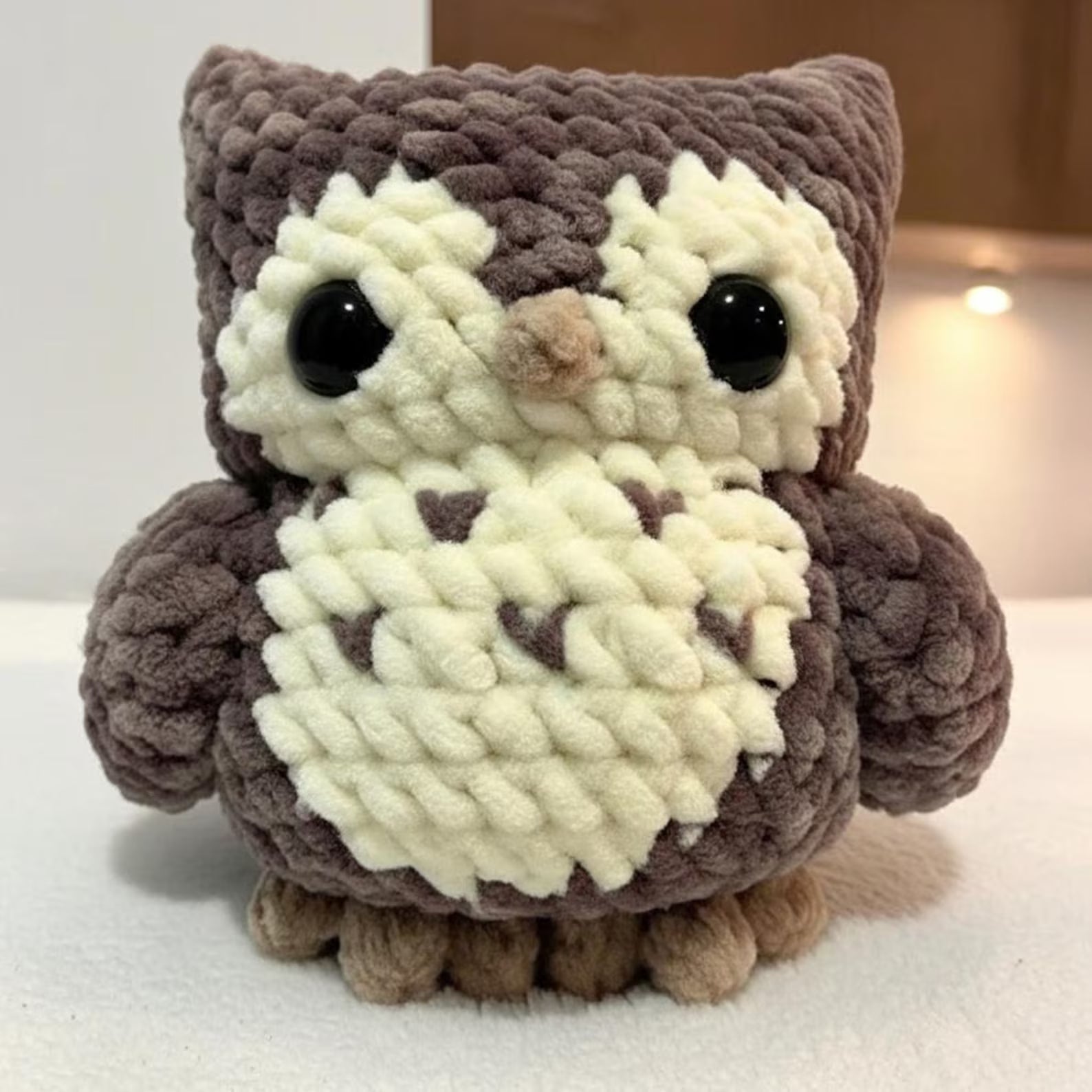 Chubby Owl Crochet Pattern PDF 🦉