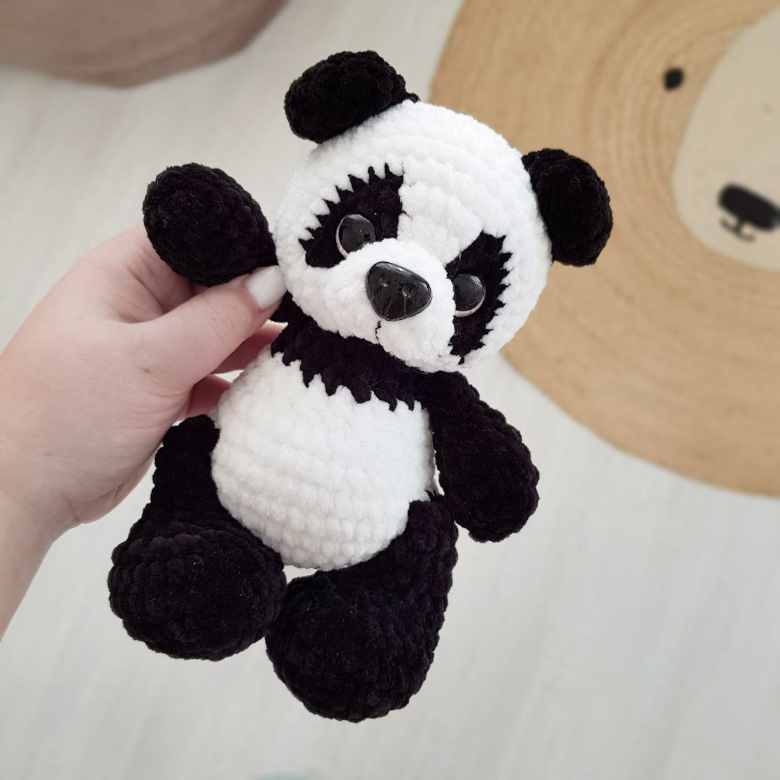 Panda Crochet Pattern PDF 🐼