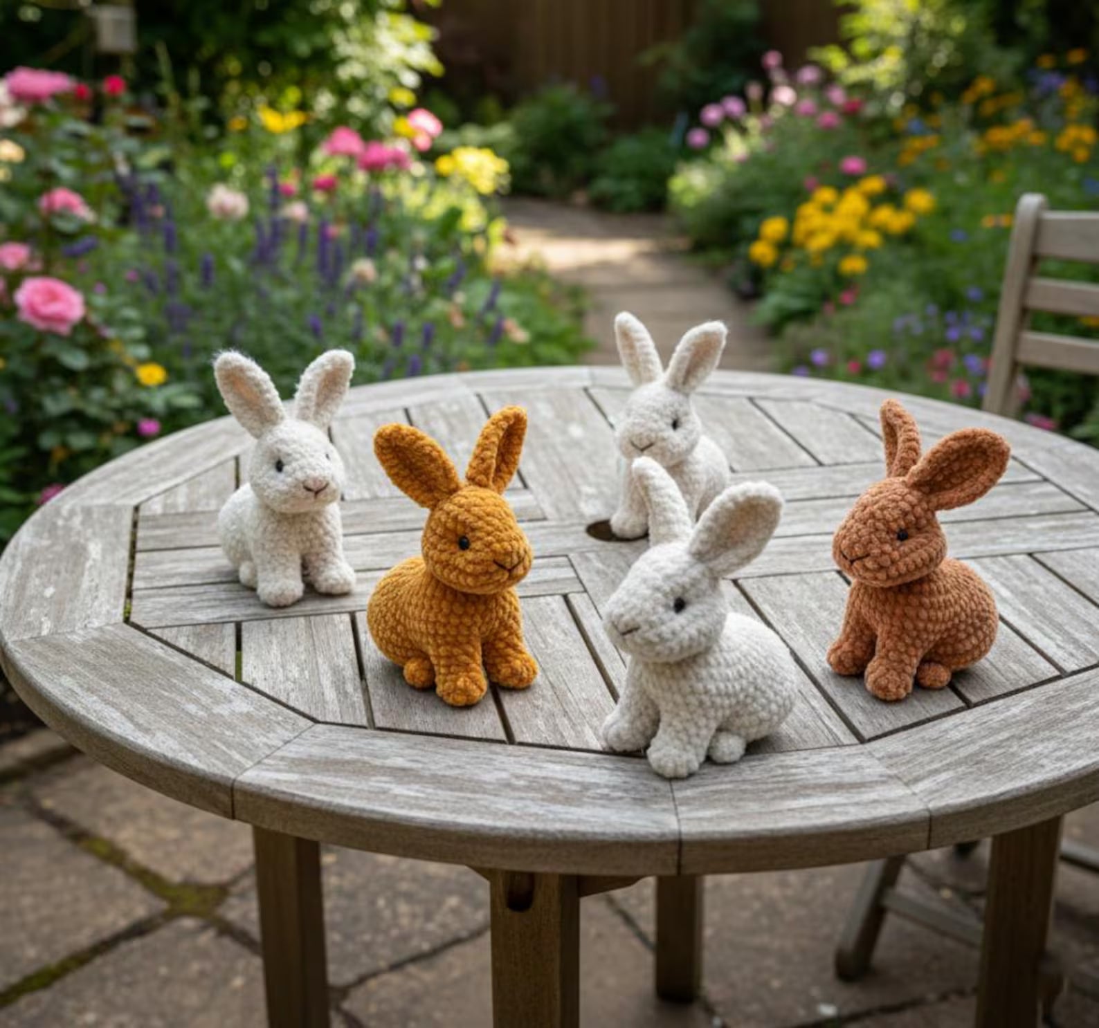 Mini Bunny Crochet Pattern PDF 🐰