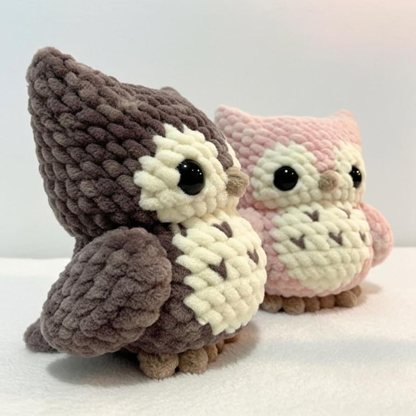 Chubby Owl Crochet Pattern PDF 🦉