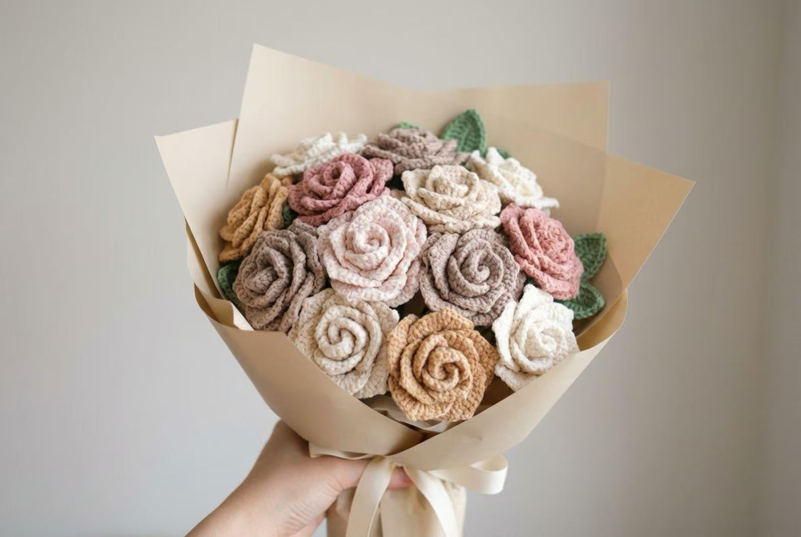 Crochet Flower Bouquet PDF Pattern 🌸