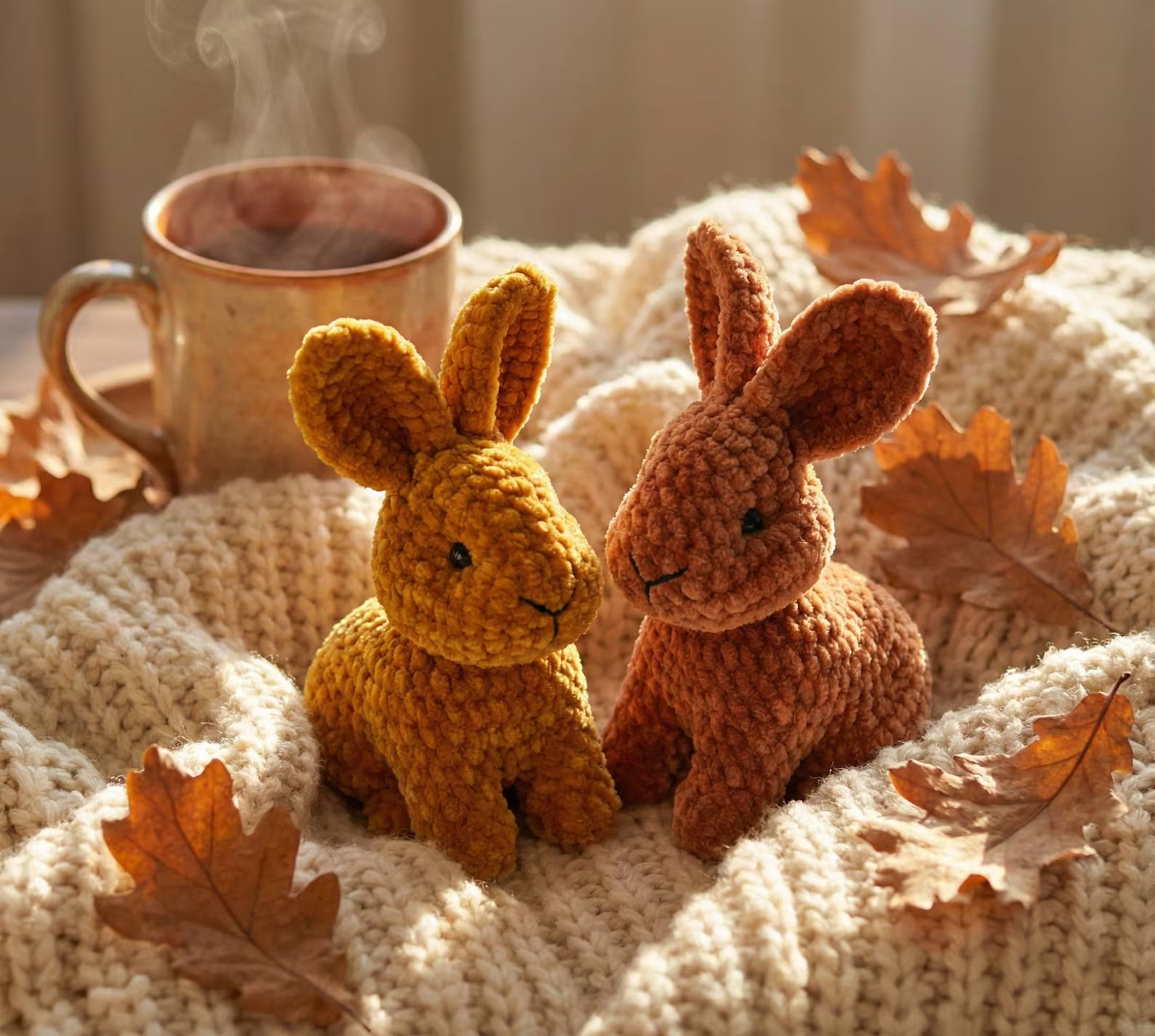 Mini Bunny Crochet Pattern PDF 🐰